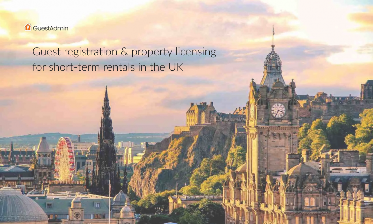 Guest registration & property licensing for short-term rentals in the UK