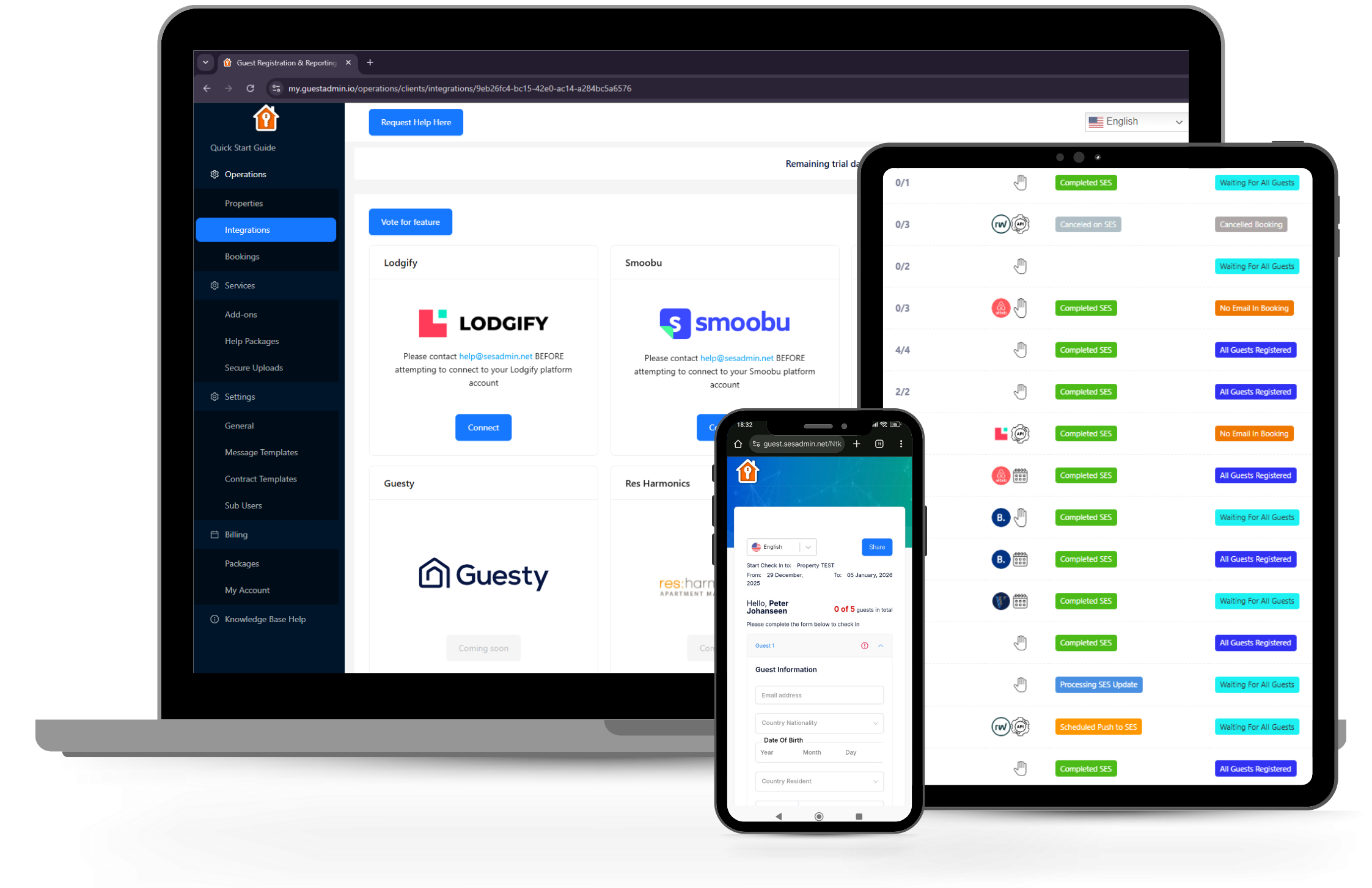 Guestadmin=dashboard