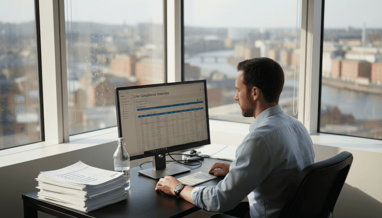 Property manager using real-time booking dashboard