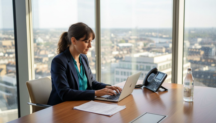 Property manager reviews bookings for compliance