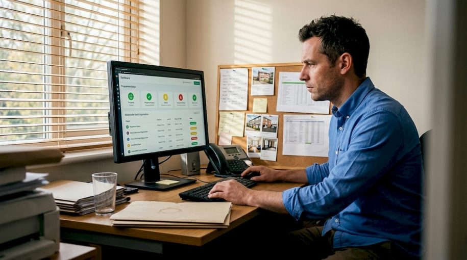 Property manager uses real-time dashboard