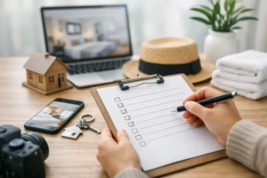 Short Stay Registration Checklist for Hosts